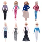 Кукольная одежда для Барби, свитер, брюки, костюмы и платья для Барби, наряд для кукол, аксессуары для девочек, игрушка в подарок