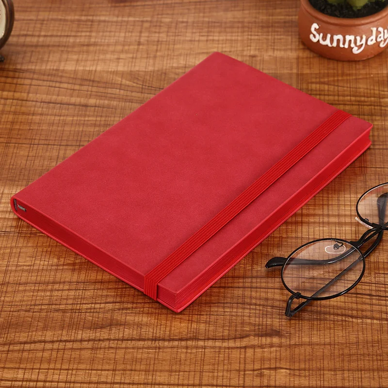 

Retro A5 Sheepskin Paperback Intimate Bandage Business Office Meeting Handbook Notebook