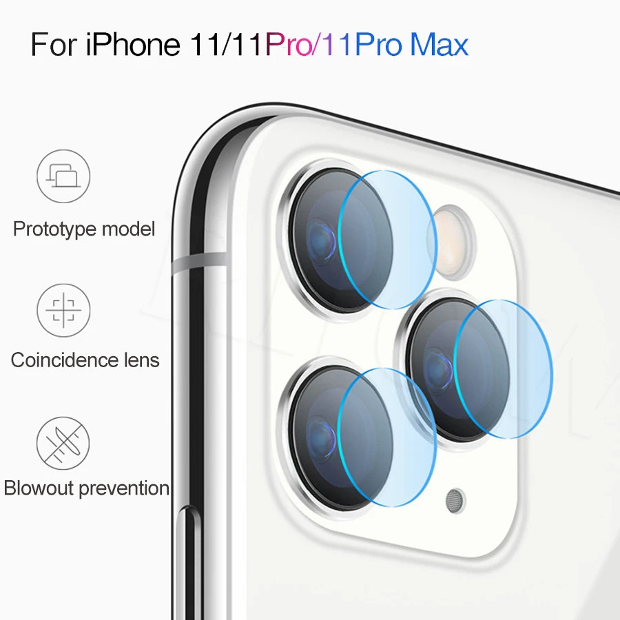 3 шт. пленка для Камеры Len iPhone 11 Pro XS Max закаленное стекло защиты экрана X объектива