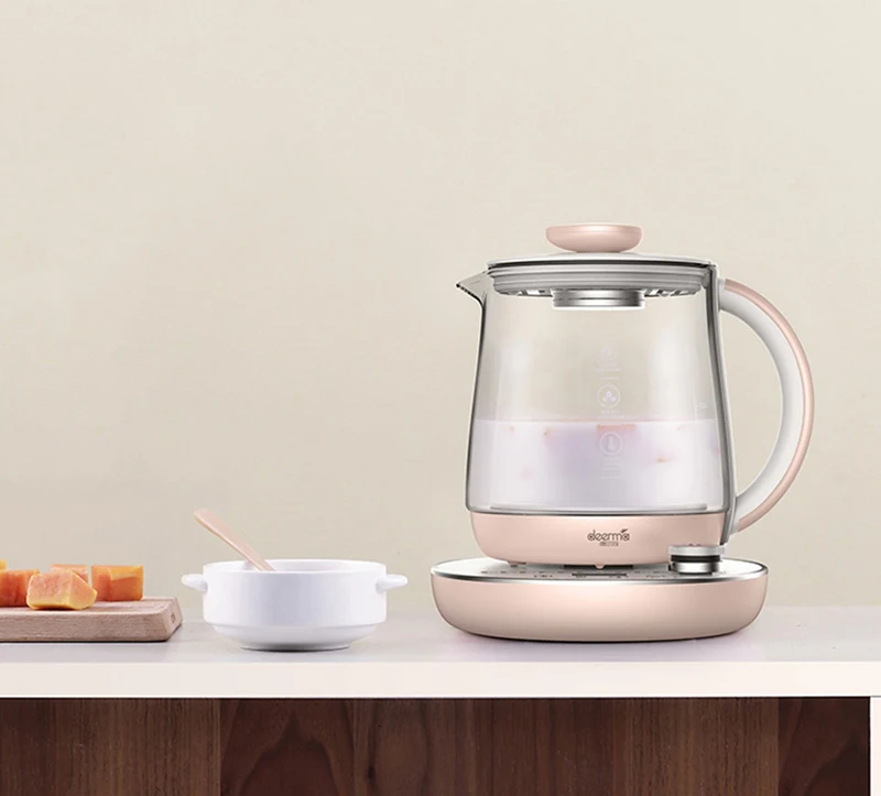 Xiaomi 1.5L сохранение здоровья горшок многофункциональный электрический чайник для приготовления чая назначение синхронизации изоляции каша с ситечком