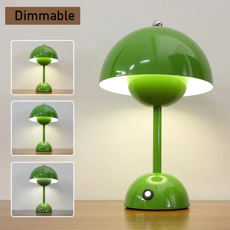 Дания Грибная настольная лампа Гостиная Искусство декора Стенд лампы