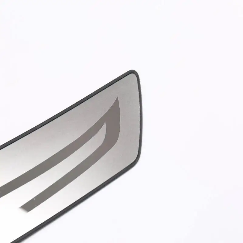 Наклейка для стайлинга автомобиля защита задней двери из нержавеющей стали