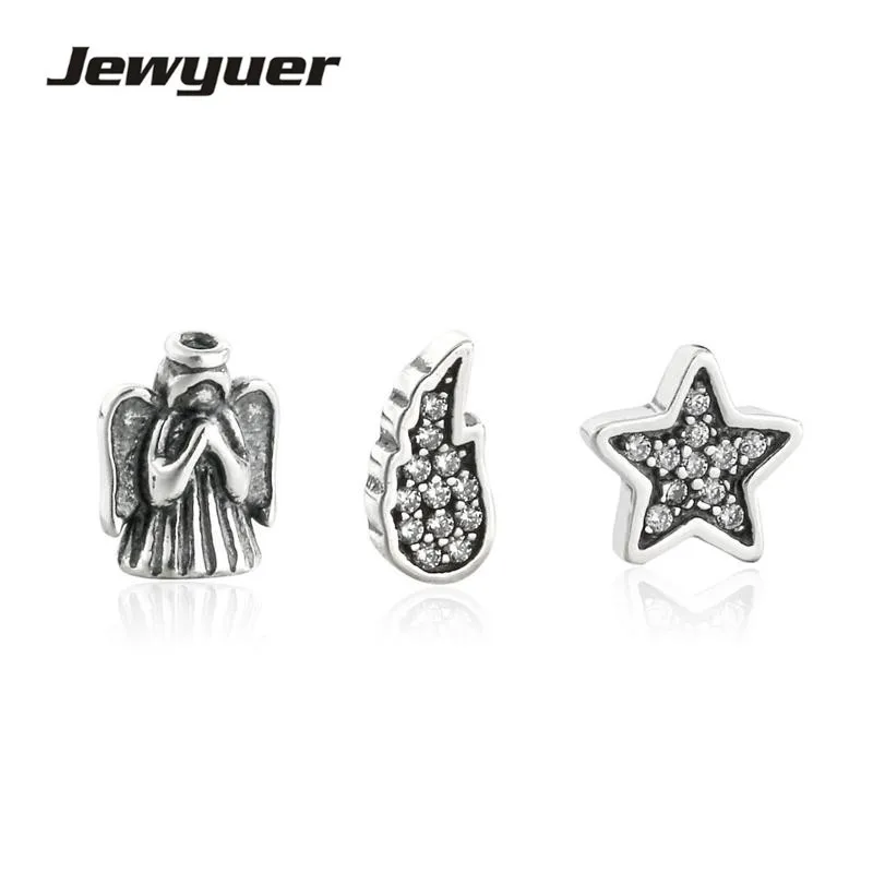 PJ002 Аутентичные 925 пробы серебряные маленькие шармы Бусины Подходят плавающий медальон серебряный кулон и ожерелье DIY аксессуары для женщин - Цвет камня: PJ002