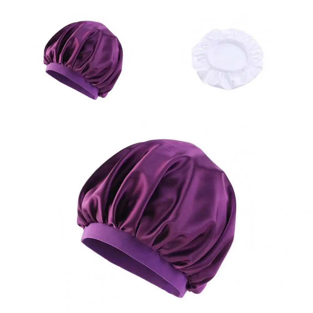 

Chic Hats Wrinkle-free Reusable Shower Hat Comfortable Wearing Shower Hat for Living Room Night Cap