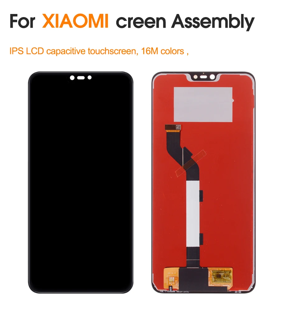 Дисплей для Xiaomi mi 8 Lite ЖК-дисплей кодирующий преобразователь сенсорного экрана в сборе с рамкой Замена экрана для mi 8X6,26''