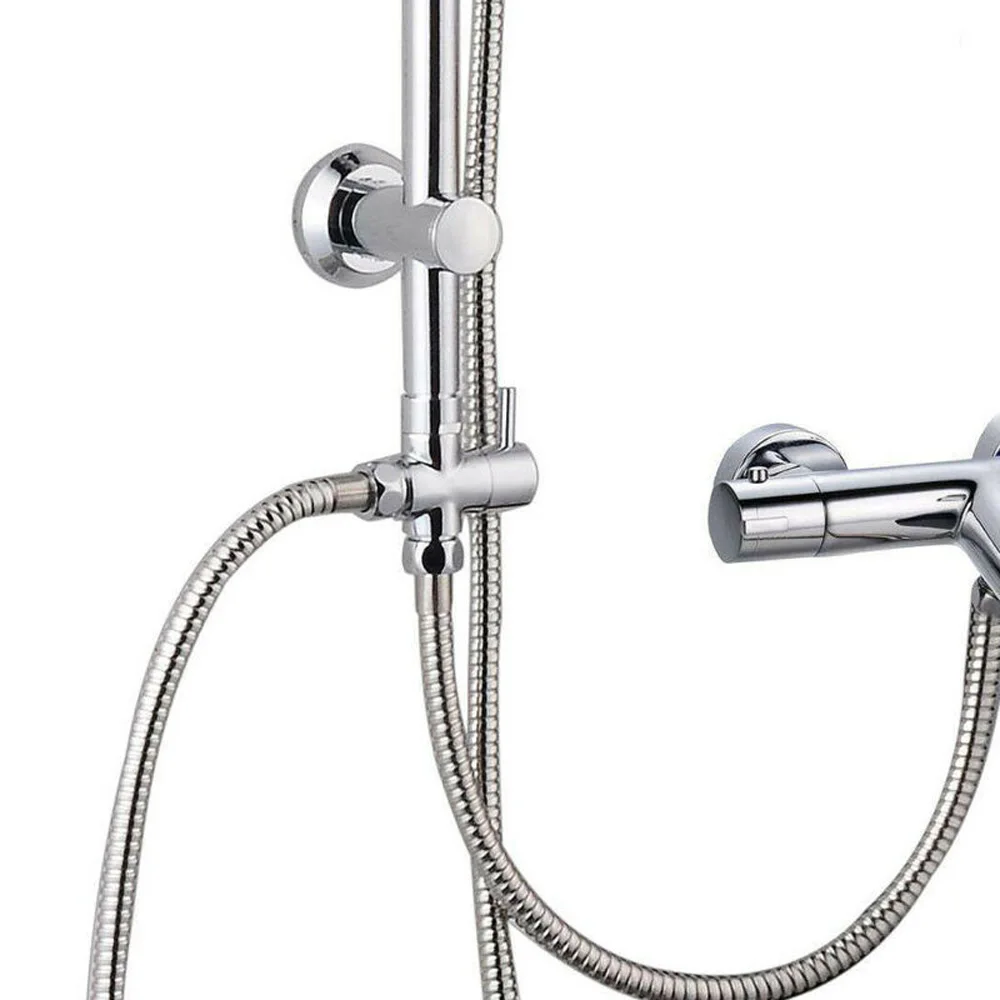 

Bidet Sprayer Diversion Valve Connector Irrigation Silver For Diverter