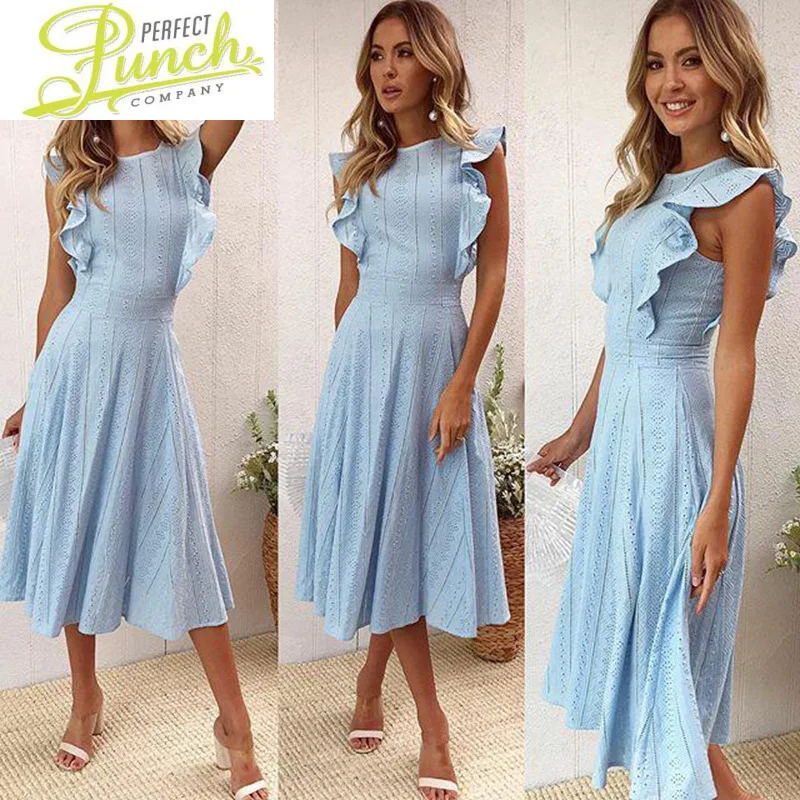 

Летнее белое платье из хлопка в Корейском стиле кружевное платье для женщин элегантное женское платье-миди модные 2021 без рукавов Vestidos Pph239