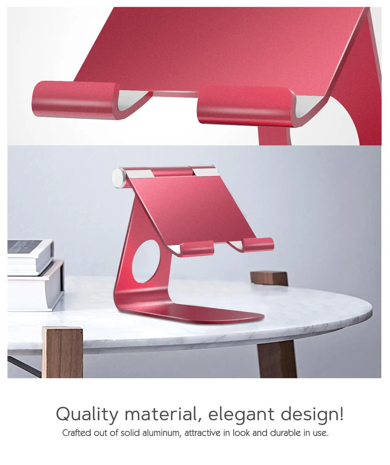 Подставка для планшета MoKo многофункциональный вращающийся алюминиевый