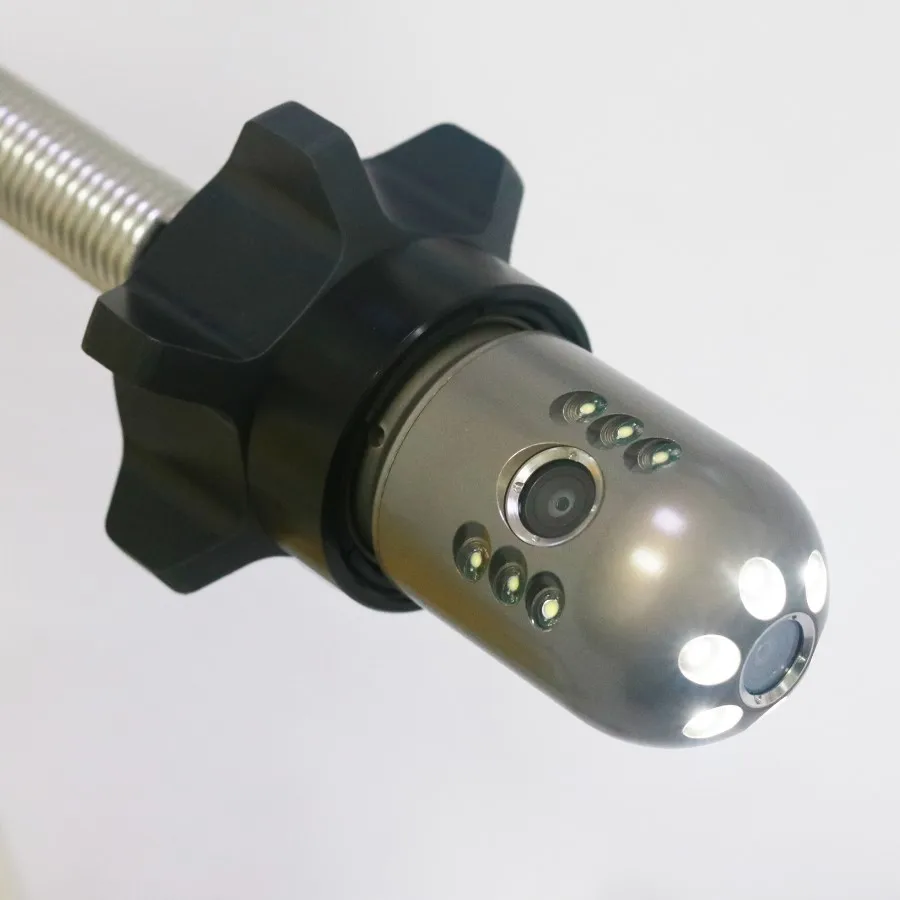 Камера для инспекции дренажной трубы с углом обзора 360 градусов кабелем 60 м и