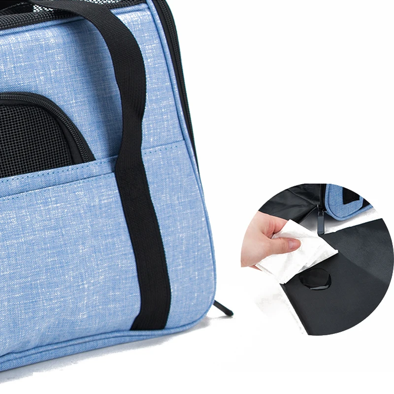 

Pet Outing Backpack Bag Cat Pet Dog Backpack Travel Bag Breathable Pet Handbag Strap Frame Mesh Cat