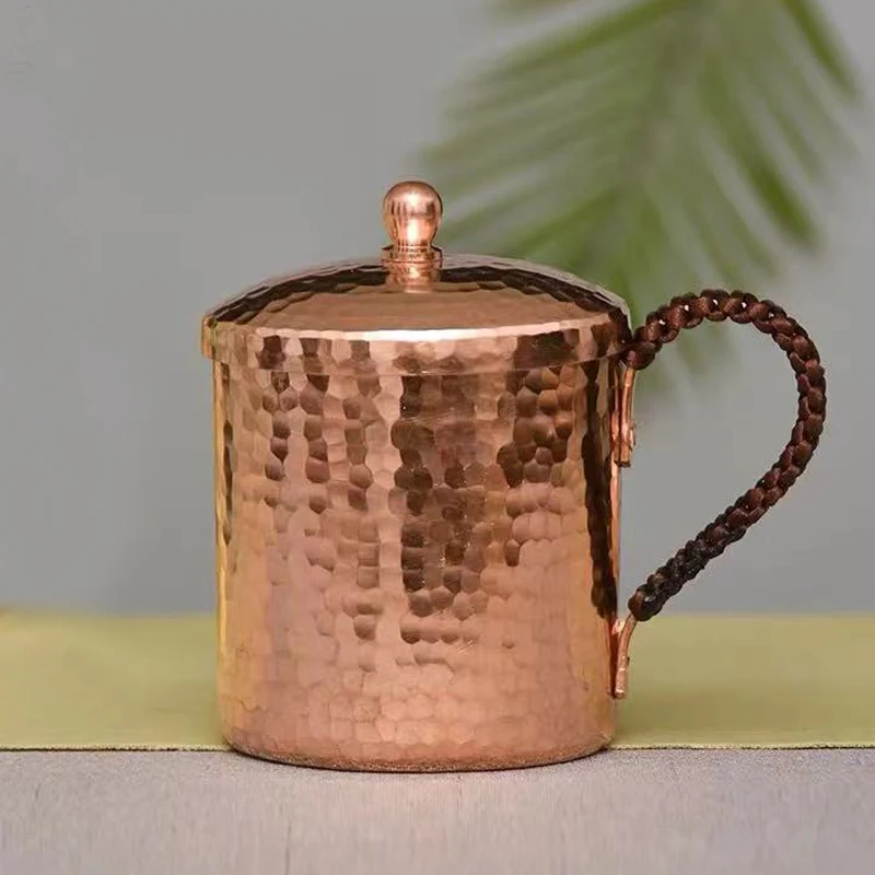 Премиум-качество Московский мул кружка молотком чашки тяжелые Чистая медь