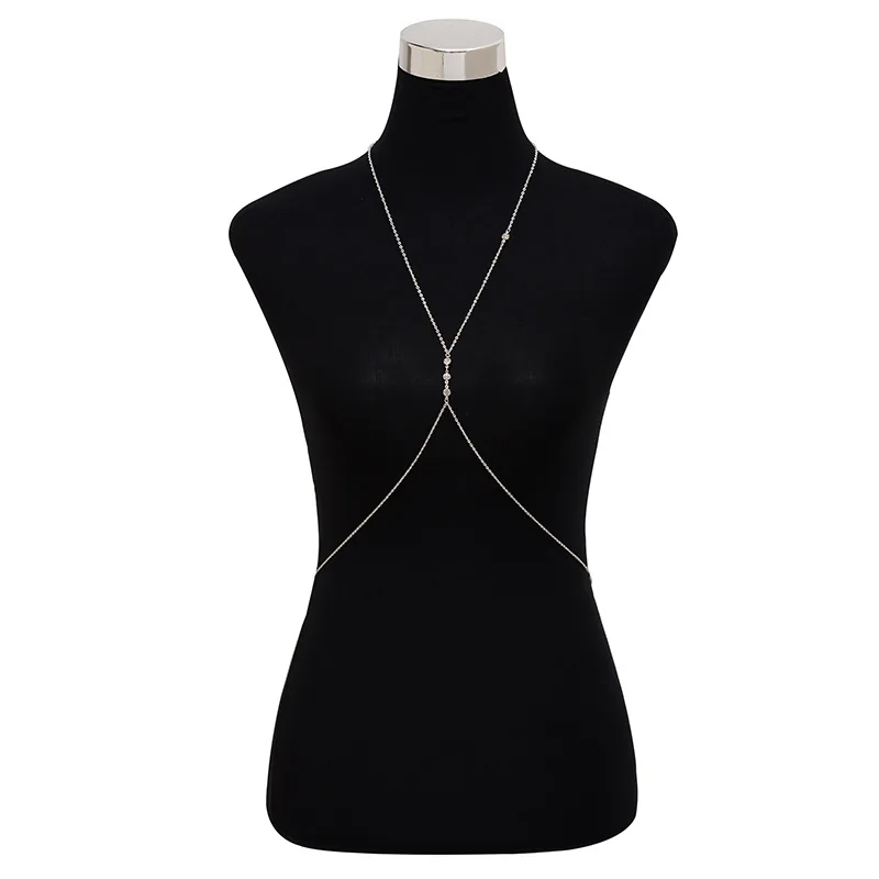 Украшение для тела сексуальная цепочка для груди бикини животные цепи для женщин крестовидный пояс женского костюма девушки мода пляж простой роскошь.