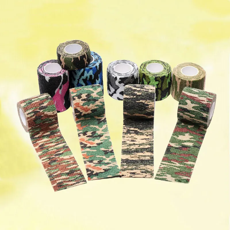 Тактический Камуфляжный эластичный бандаж самоклеящийся охотничий пистолет