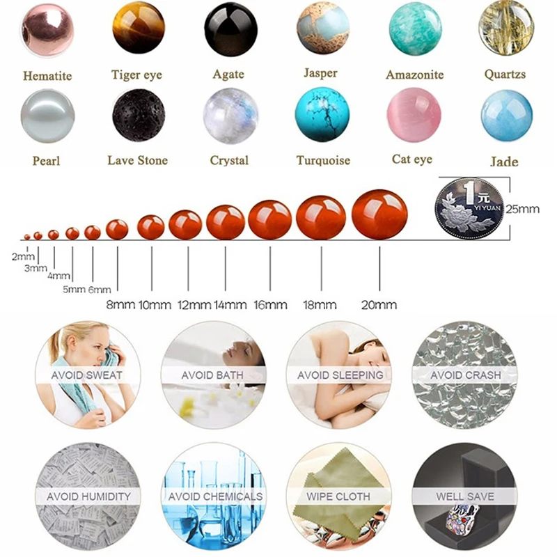 Бусины Из Натурального полевого шпата 6-12 мм камень драгоценный круглый бусин