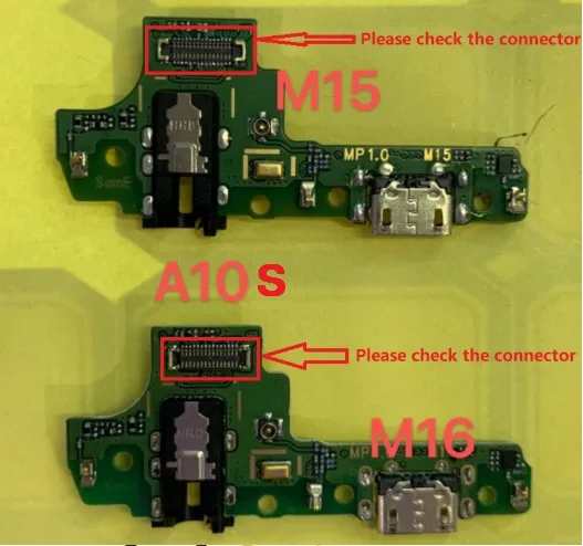 10 шт. гибкий зарядный кабель для Samsung Galaxy A10S A107 A20S A207 A30S A307 A50S A507 A40S M10S m30s Usb-порт