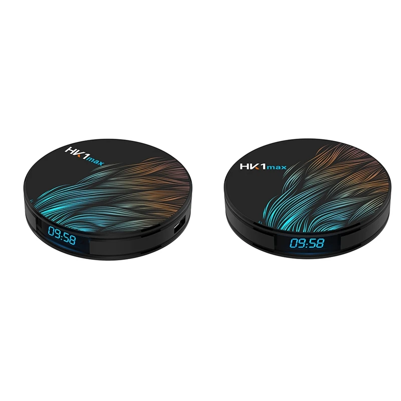 AM05 Smart ТВ приставка Android 10 0 2 4 г/5G Wi Fi BT ядра 4K 1080P Full HD Hk1 Max Декодер каналов