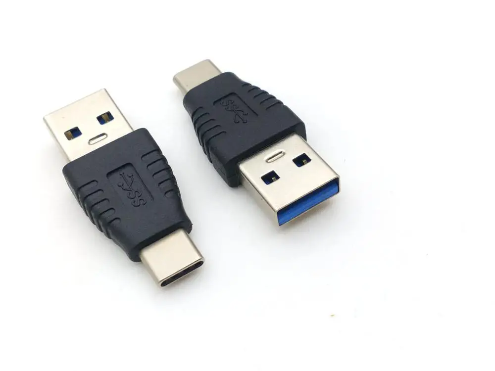 1 шт. черный Type C папа USB 3 0 адаптер|Соединители| |