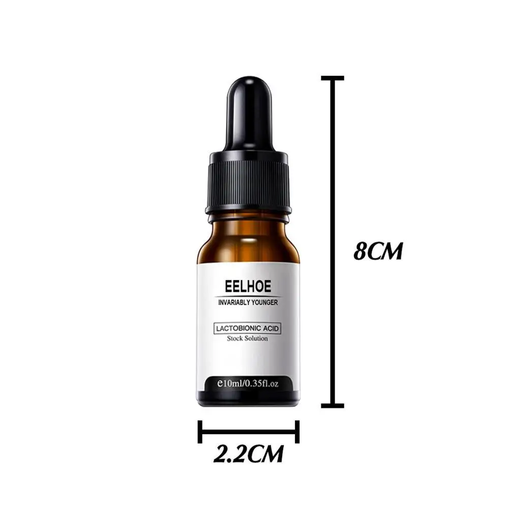 

10ml Pore Tightening Serum Lactobionic Acid Face Solution Care Lift Minimize Firming Skin Serum Essence Remove Pores H6H8
