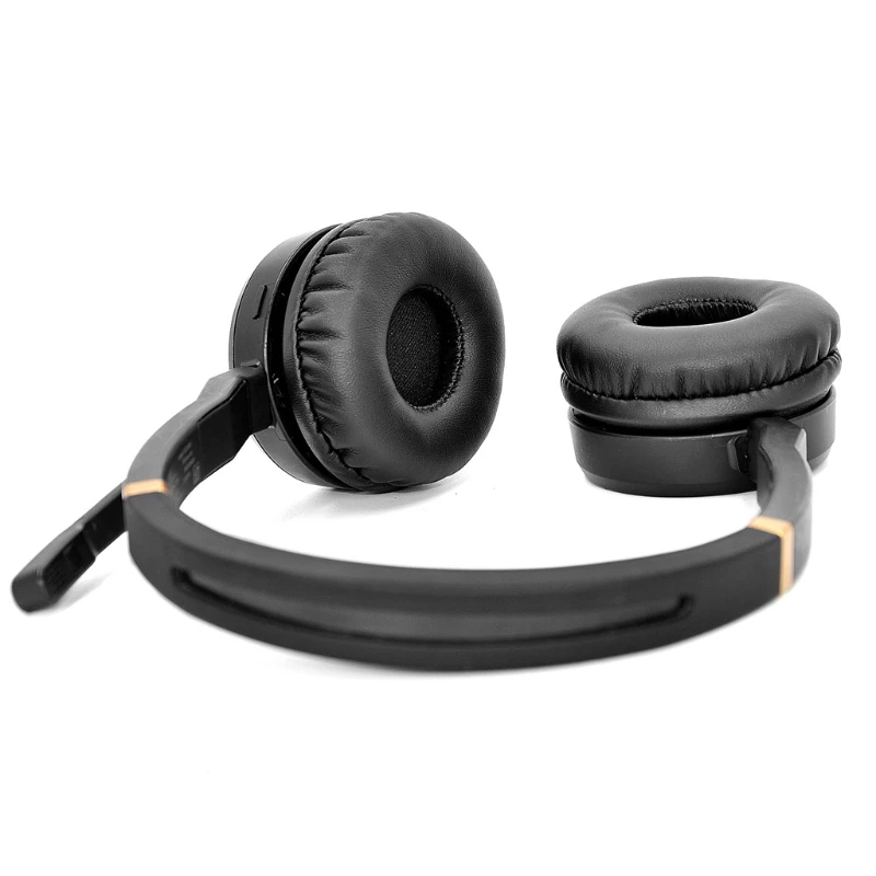 

R91A Earpad Compatible with evolve 75 75+ / 7 Headphones Soft Sponge Cover Replacements Headphone Elastic Ear Easy to Install