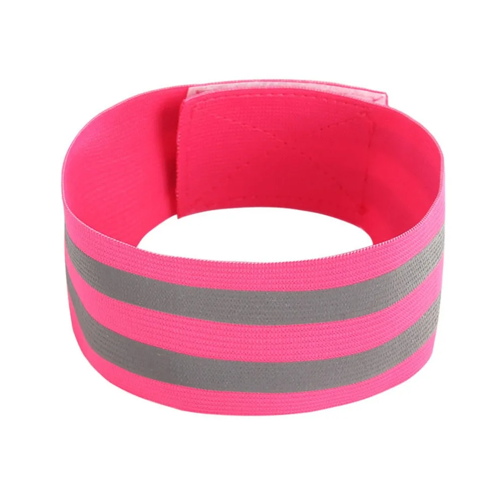 Светоотражающий эластичный браслет на запястье ремешки лодыжку безопасности