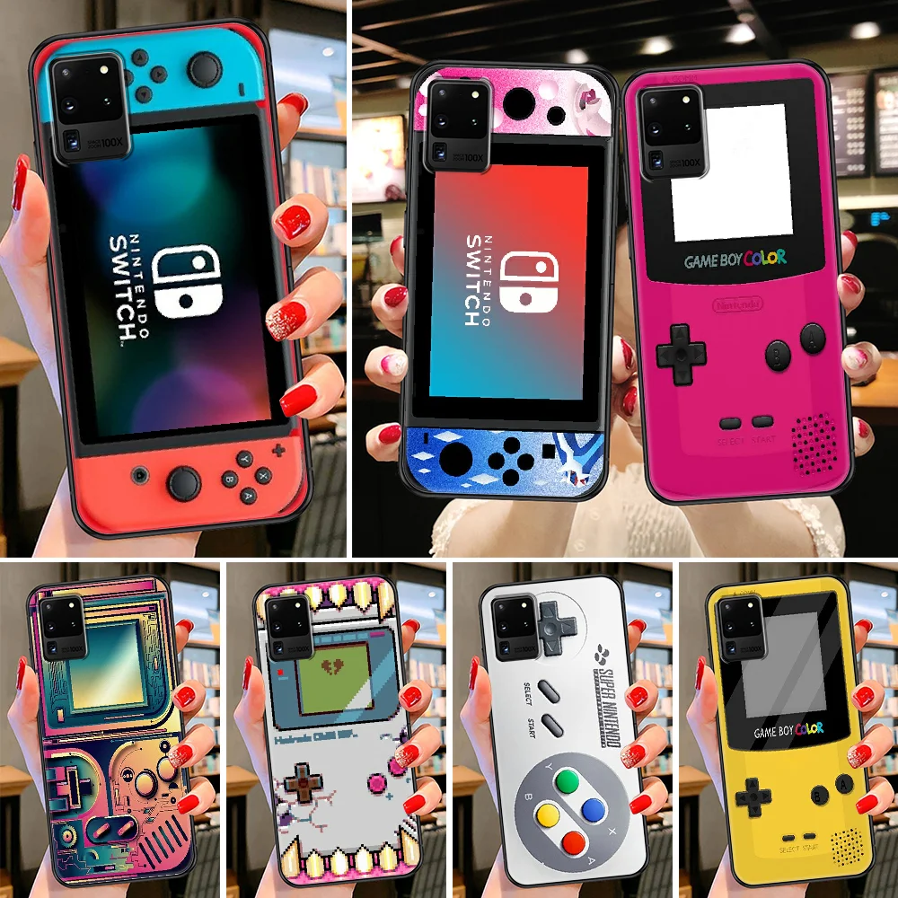 Игровые контроллеры переключатель чехол для телефона Samsung Galaxy Note 4 8 9 10 20 S8 S9 S10 S10E