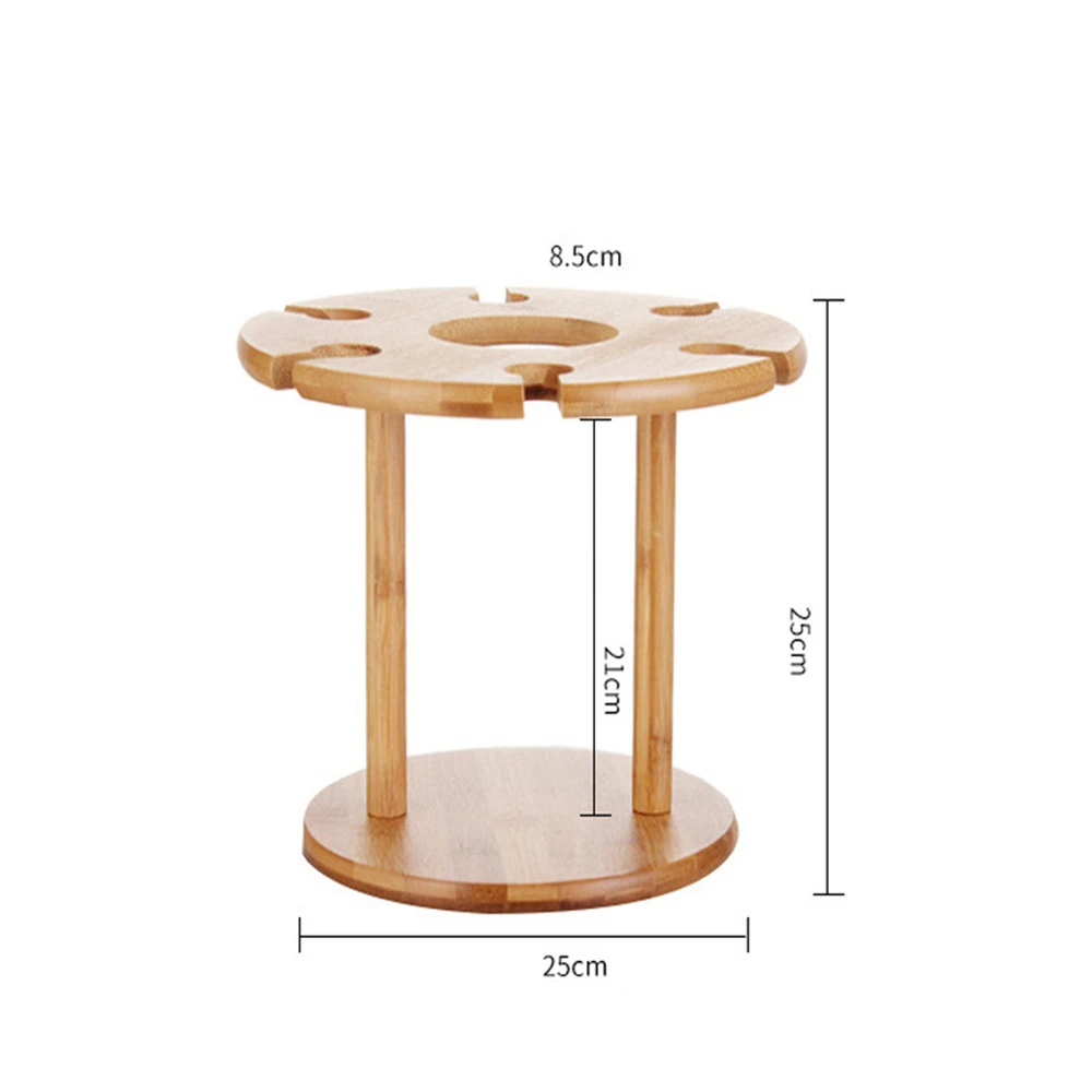 Европейский стиль деревянный винный стеллаж для вина стеклянная сушилка