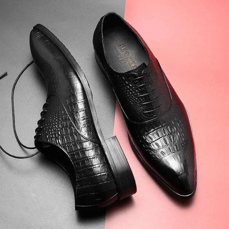 Мужская официальная обувь мужские оксфорды в итальянском стиле коллекция 2019