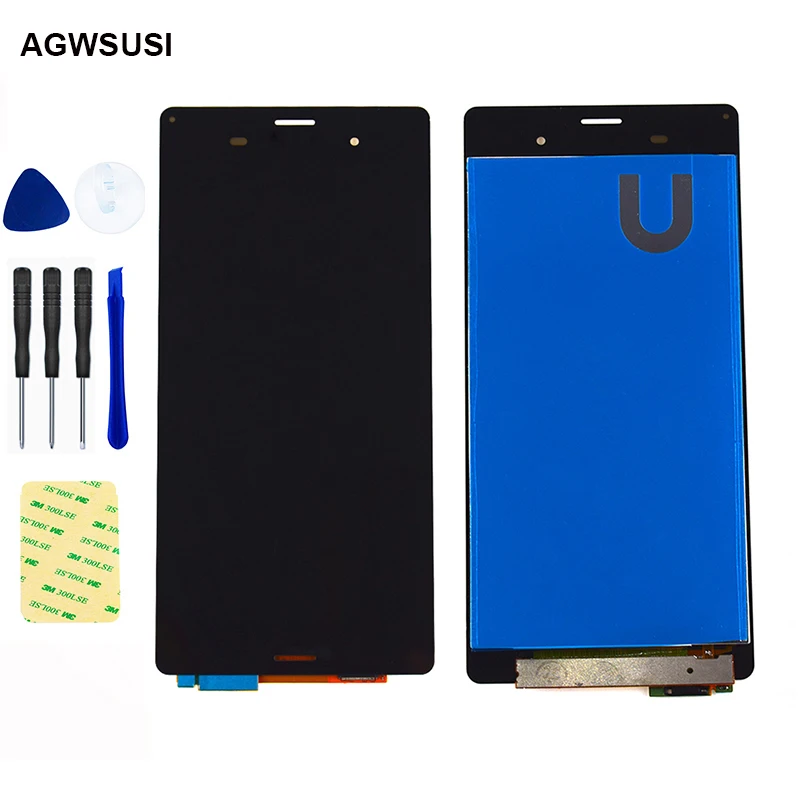 ЖК-дисплей для Sony Xperia Z3 D6633 D6603 экранная панель + сенсорный экран дигитайзер