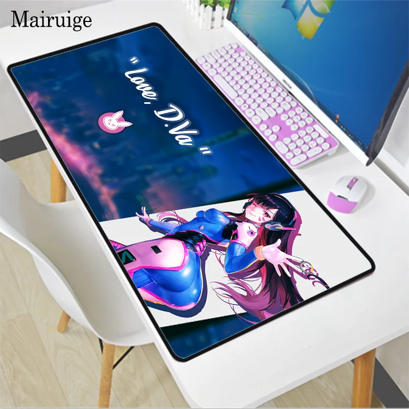 

Game Scene Mouse Pad Computer Keyboard Table Pad Gamer Large Mousepad Anime Gaming Girl Accessories Kawaii Desk Mat for Csgo/lol