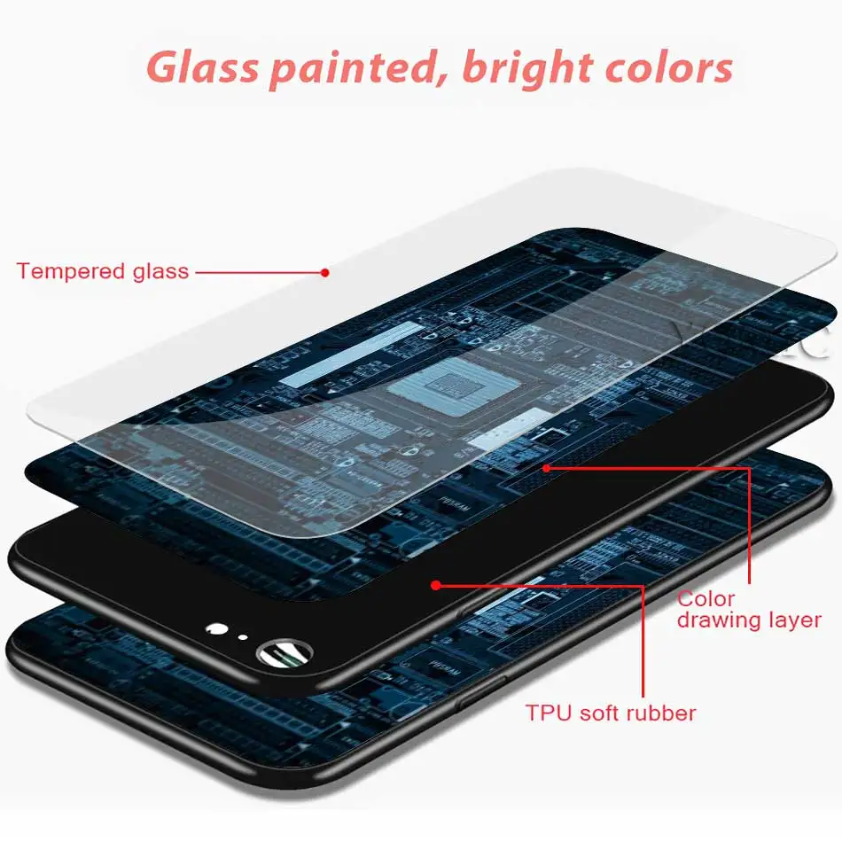 

Tempered Glass Capa for iPhone 12 Mini 11 Pro 7 X 8 XR XS MAX Retro Vintage Camera Cassette Cover 6 6S Plus SE 2020 Phone Cases