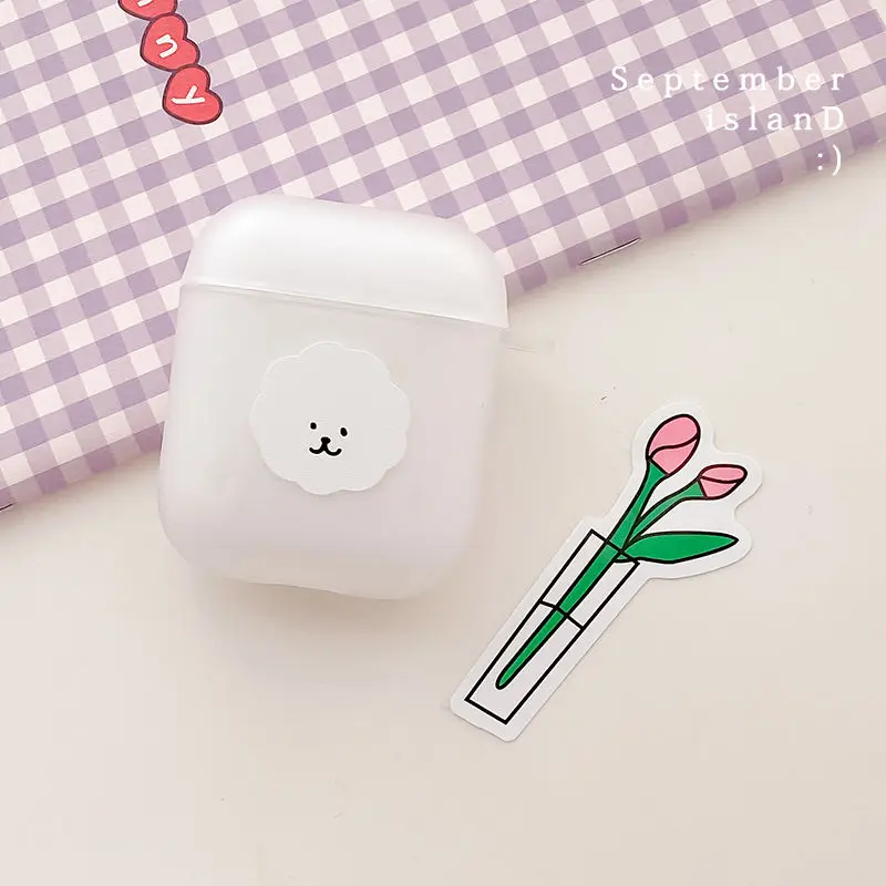 Чехол для наушников с изображением милой собаки AirPods 1 2 Pro чехол стандарта Bluetooth