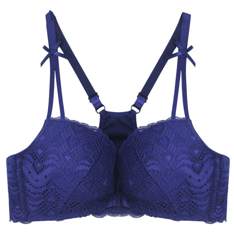 

Бюстгальтер женский кружевной бесшовный с эффектом пуш-ап