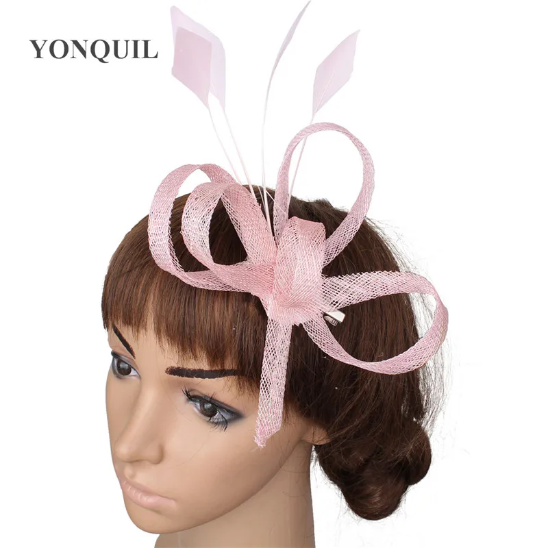 Женские ярко розовые вуалетки аксессуары головной убор для женщин Элегантные