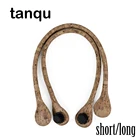 Tanqu короткая длинная блестящая искусственная кожа с цветочным принтом под дерево для Obag Mini Classic Chic O Bag