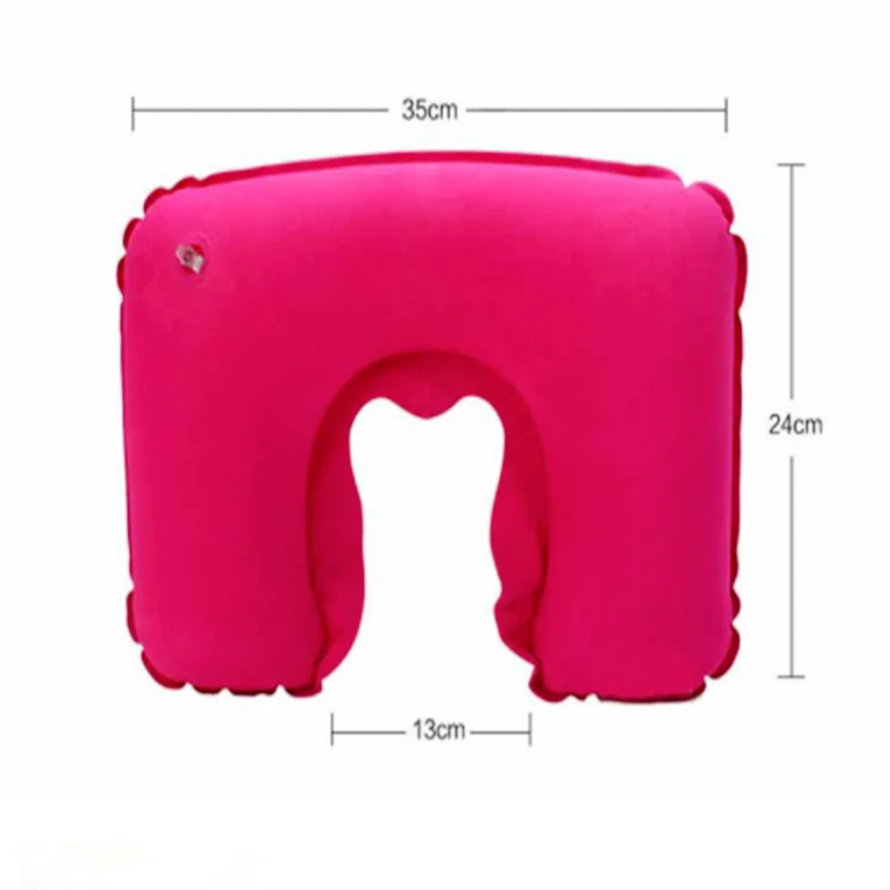 Надувная подушка для путешествий Подушка U-образной формы шеи 11 цветов удобные