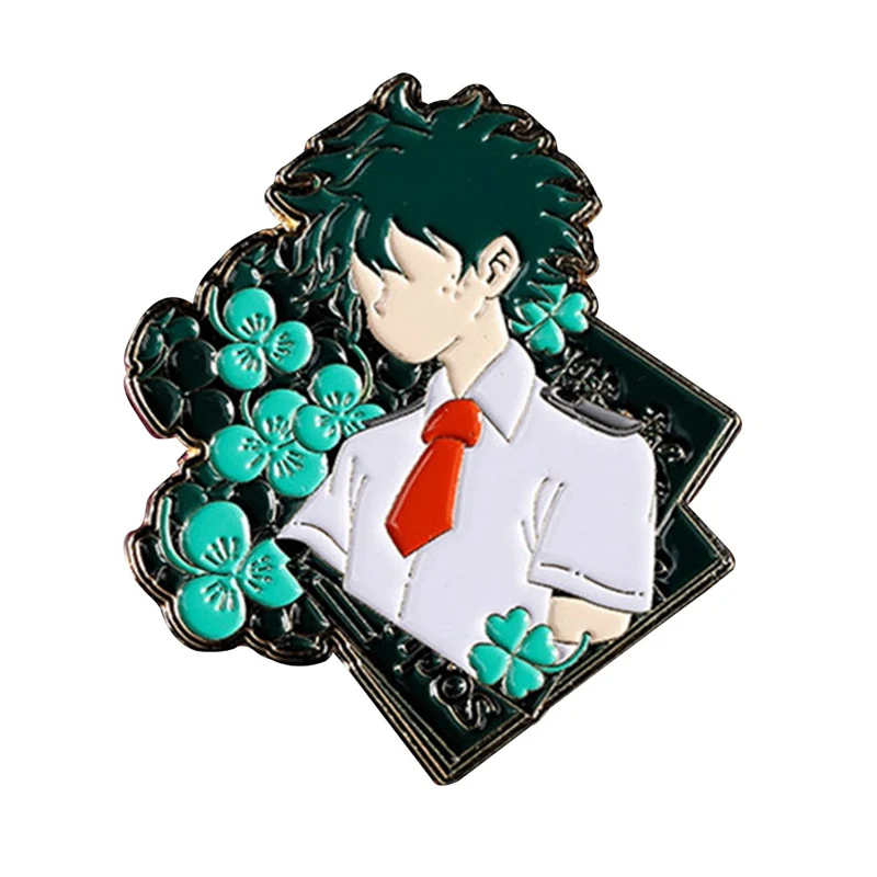 

Anime My Hero Academia Cosplay Badge Cartoon No Hero Academia Brooch Pins Collection Bags Badges For Backpacks