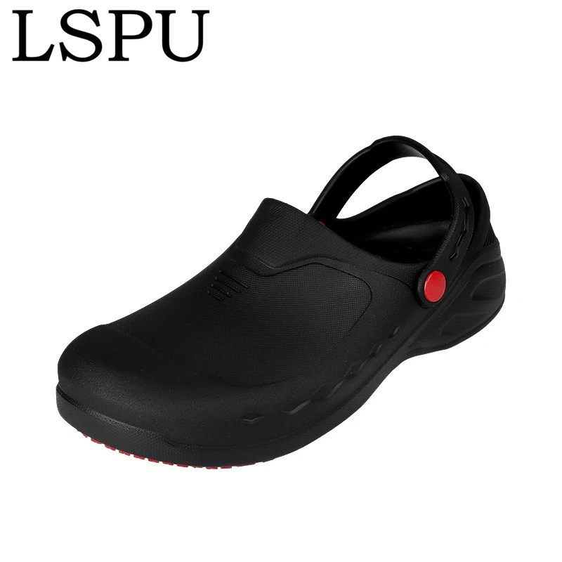 EVA/Мужская обувь для шеф повара дышащая Нескользящая маслостойкая Мужская кухни