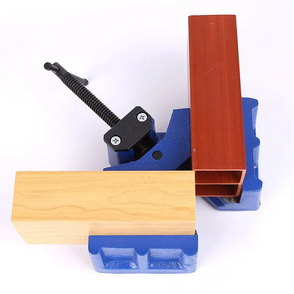 

4 Inch 90 Degree Right Angle Clip Aluminum Single Handle Welded Right Angle Clip High Tensile Strength Woodworking Frame Clip