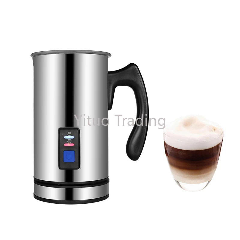 

Бытовой автоматический подогреватель молока для горячего и холодного кофе фотовспениватель Электрический вспениватель молока Материал и...