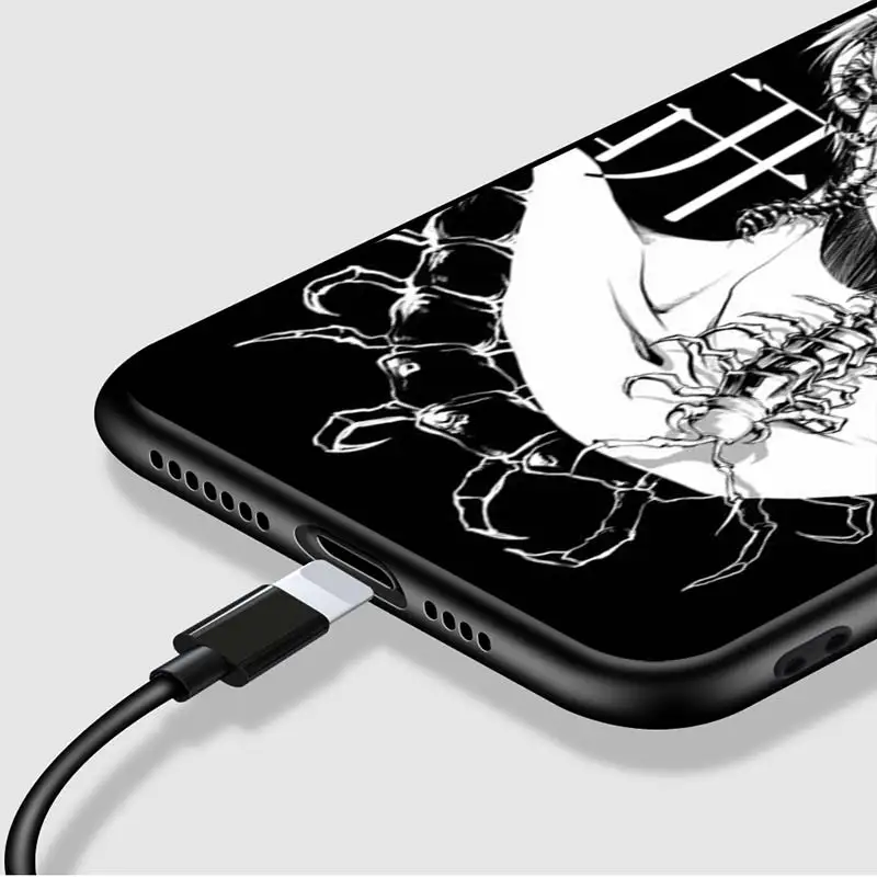 

Tokyo Ghoul Japanese Anime For Apple iPhone 12 Pro Max Mini 11 Pro XS Max X XR 6S 6 7 8 Plus 5S Soft Black Phone Case