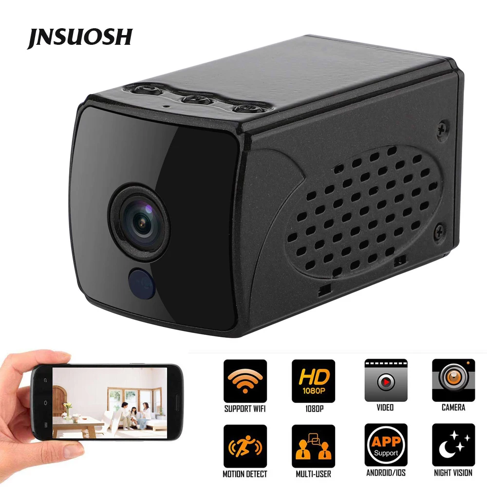 Wi Fi камера мини WIFI няня IP/камера AP Облачное хранилище 1080P HD видео ночного видения
