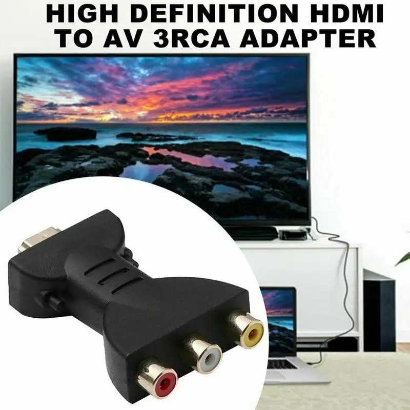 Адаптер для видео и аудиосистемы конвертер компонентов AV в аудио кабель