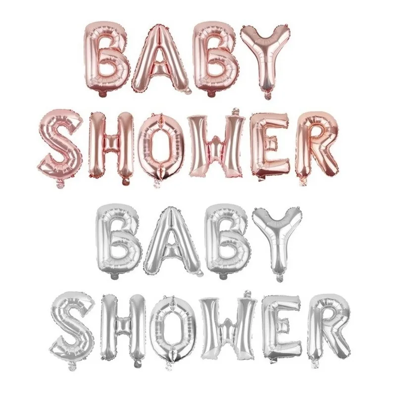 Шары из фольги с надписью The a Boy Girl BABY Shower | Дом и сад