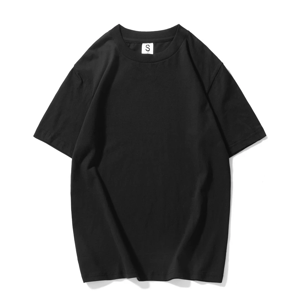 Король млрд 100% хлопок 200g из толстого хлопка мужская летняя футболка свободного