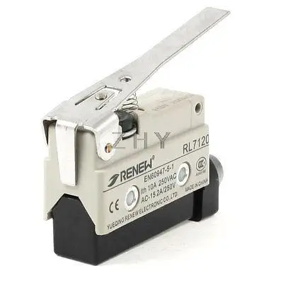 AC 250V 2A SPDT Long Straight Hinge Lever Momentary Limit Switch Microswitch | Обустройство дома