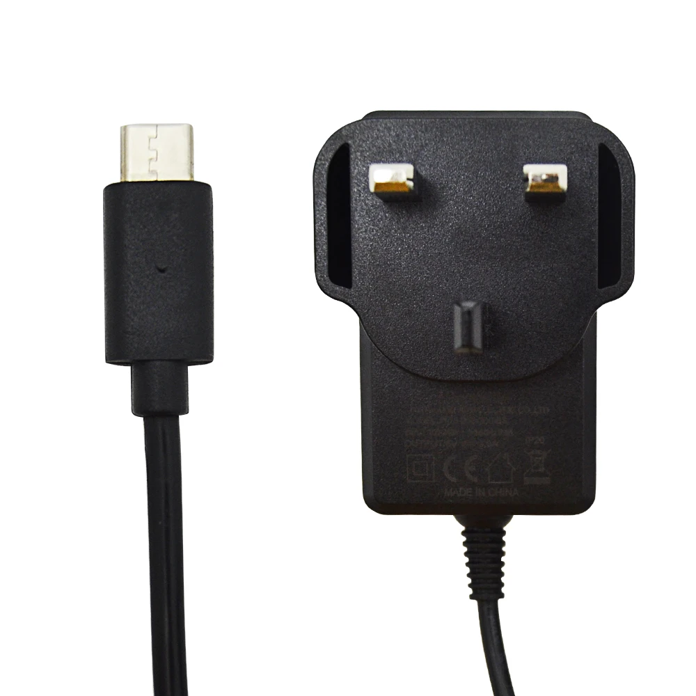 Raspberry Pi 4 зарядное устройство для Великобритании адаптер питания 5 В 3 А источник