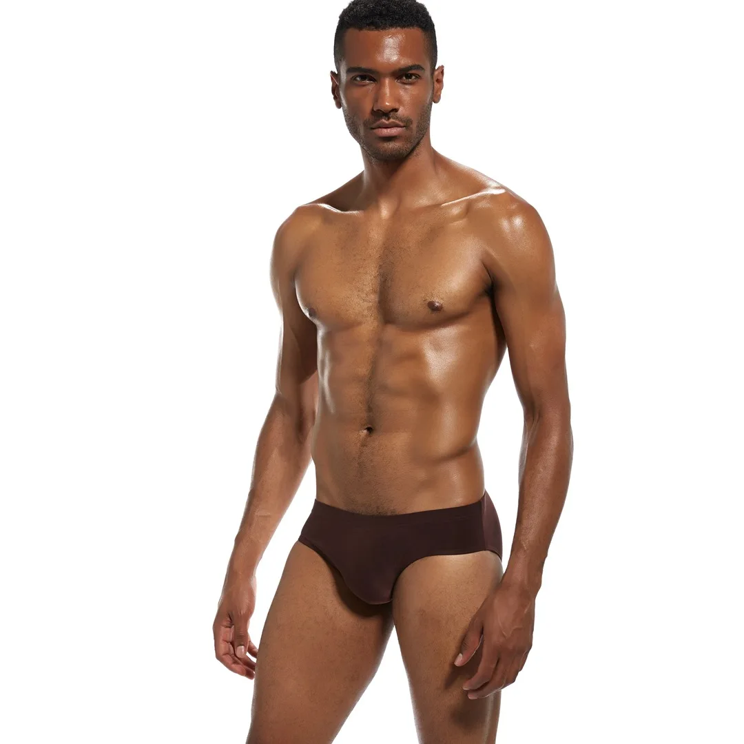 

JOCKMAIL Mens Briefs Ice Silk Seamless Underwear XXLcuecas Masculinas Wholesale Ropa Interior Hombre 4PCS Sexy Lingerie Slip