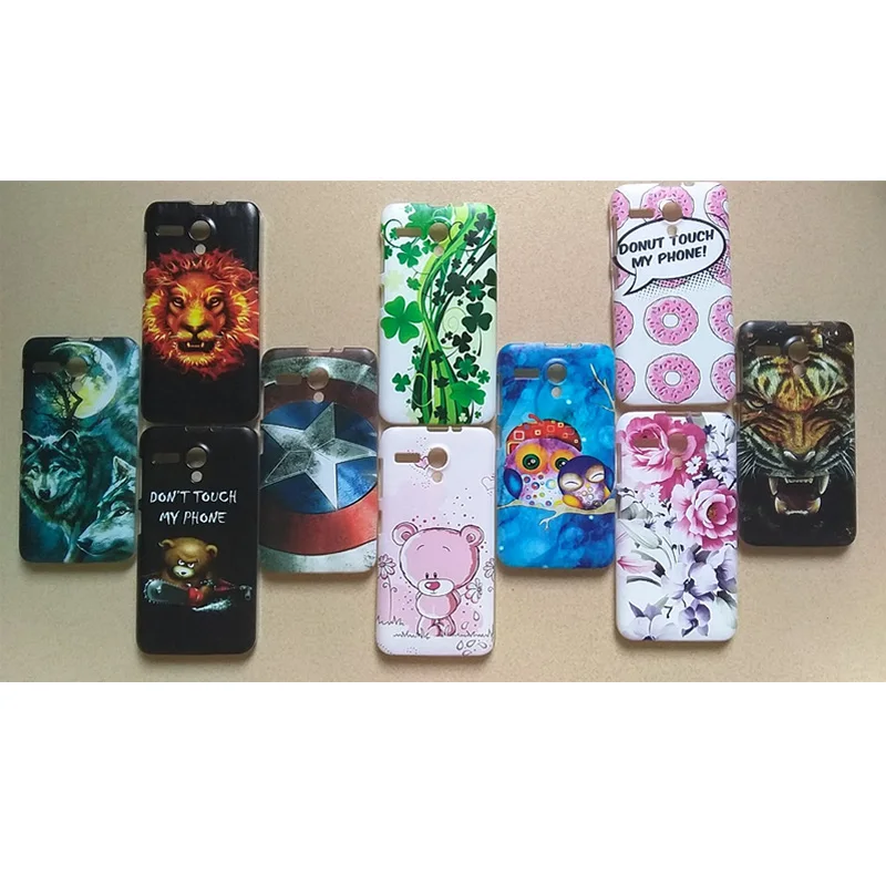 2016 модная красивая задняя крышка из ТПУ в стиле ретро с цветами для Prestigio Muze D3 PSP3530