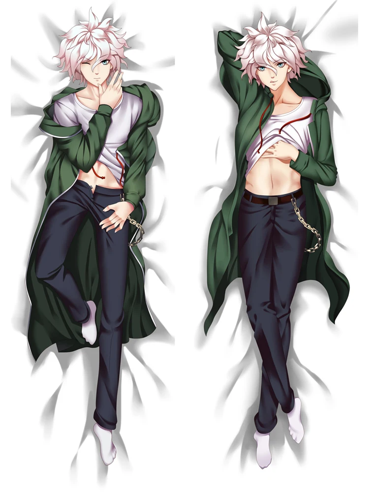 

2021 Аниме Dakimakura Danganronpa Komaeda Nagito обнимающая наволочка