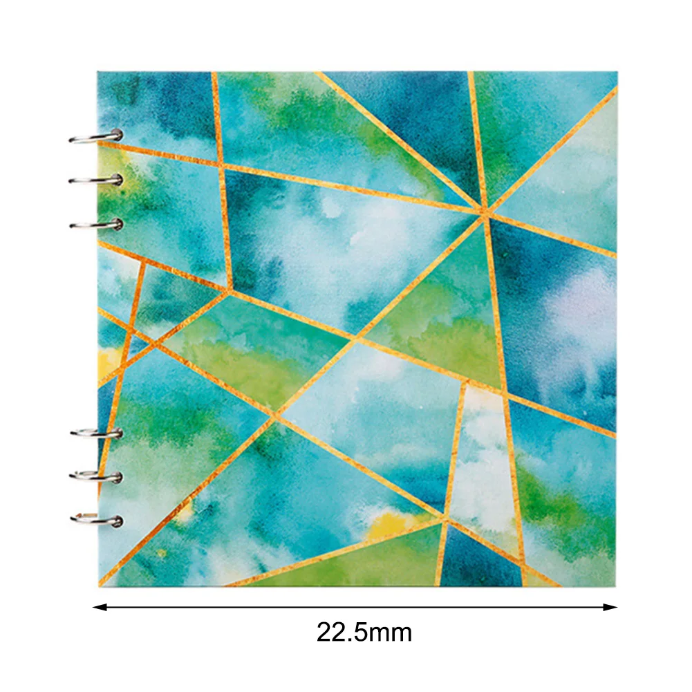 Бумажный альбом со свободными листами и акварелью 40 листов ручная роспись эскиз
